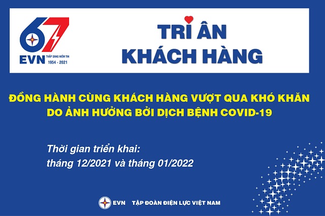 Infographic: EVN triển khai thực hiện 'Tháng tri ân khách hàng' năm 2021